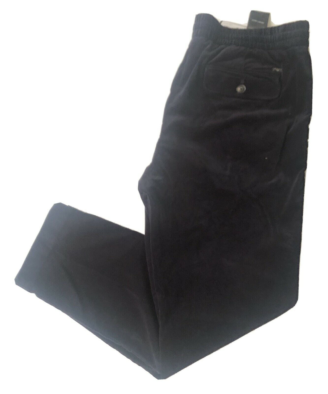 NWT $345 Emporio Armani Mens Black Casual Pants Size 34 US (50 Euro) 6Z1PL6