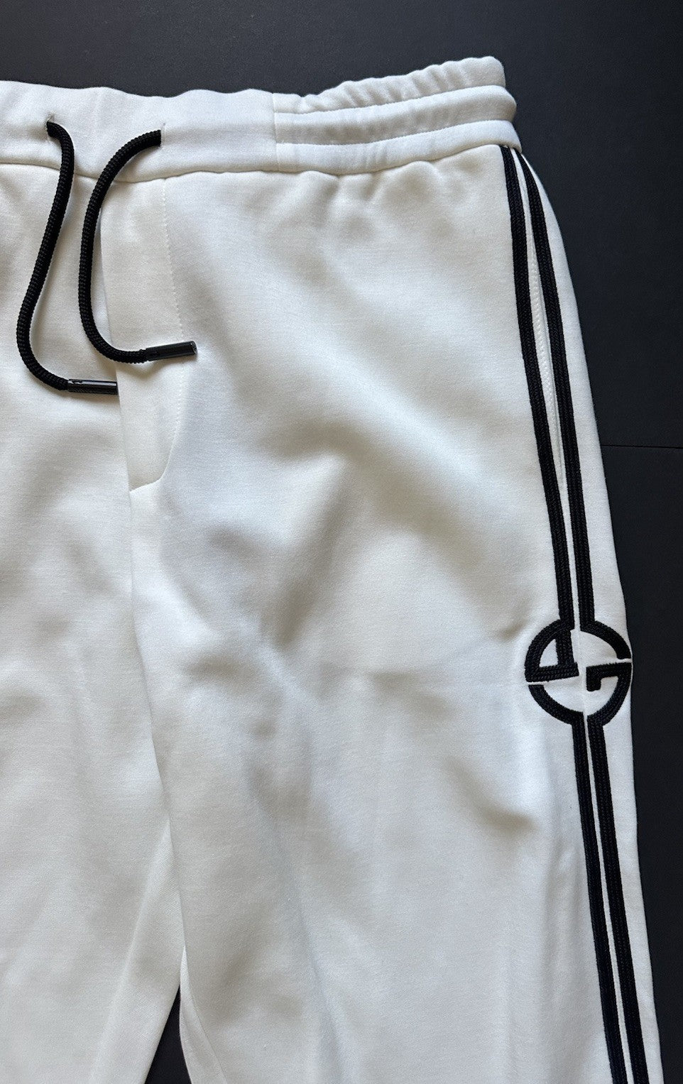 Giorgio Armani Mens White Casual Pants Size 38 US (54 Euro) 3RSP70 NWT $1095