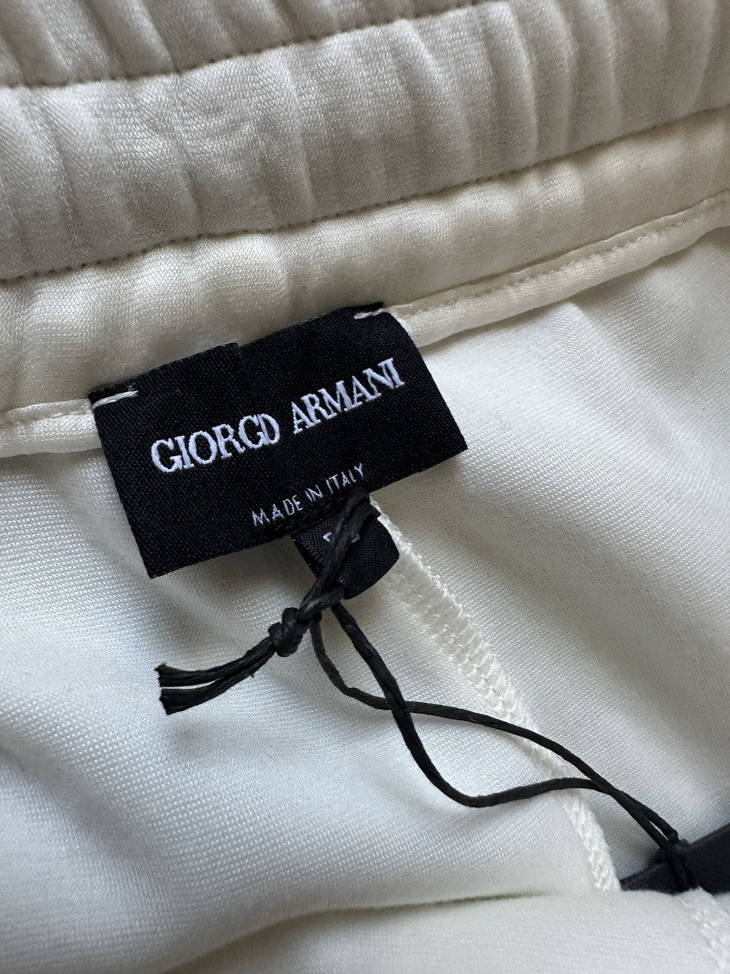Giorgio Armani Mens White Casual Pants Size 40 US (56 Euro) 3RSP70 NWT $1095