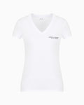 Armani Exchange women SLIM-FIT V-NECK T-SHIRT