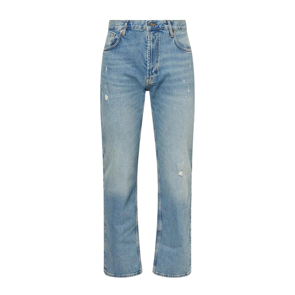 Emporio Armani J76 Straight Fit Light Blue Denim Jeans