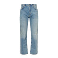 Emporio Armani J76 Straight Fit Light Blue Denim Jeans
