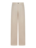 Giorgio Armani Men Straight-Leg Trousers In Linen Blend