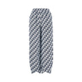 Emporio Armani Linen-blend Gauze Pants Blue
