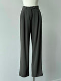 Emporio Armani 1990s Wool Pleated Tailored Trousers - W25